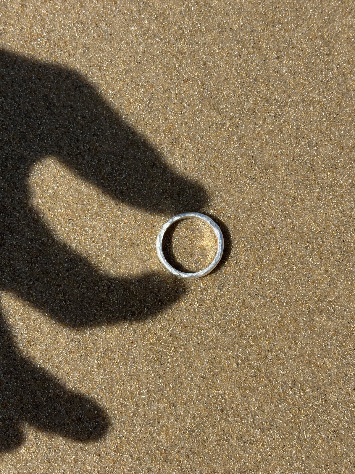 Rough cut ring